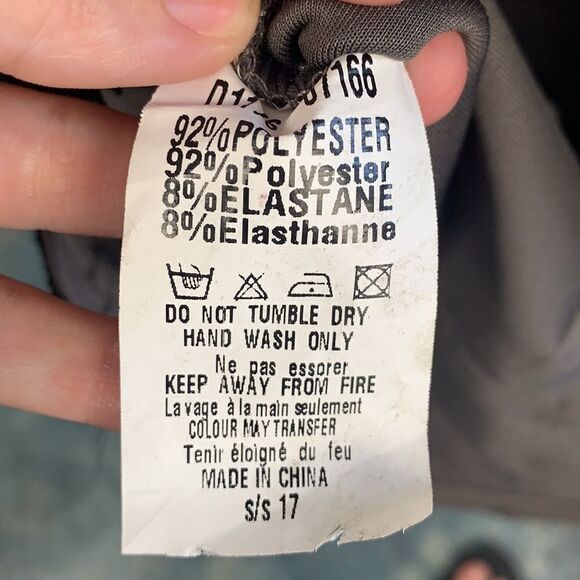 Armani Exchange NWT gray with black lace dress - Picture 13 of 13